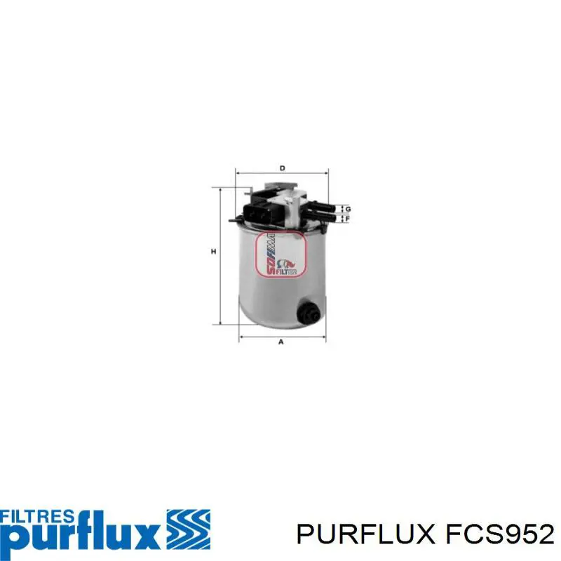 FCS952 Purflux Filtr paliwa