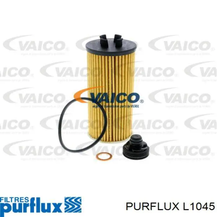 Do koszyka L1045 Purflux Filtr oleju