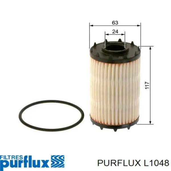 Filtr oleju Purflux L1048