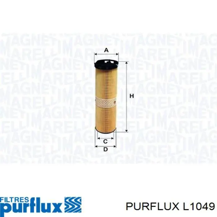 L1049 Purflux Filtr oleju