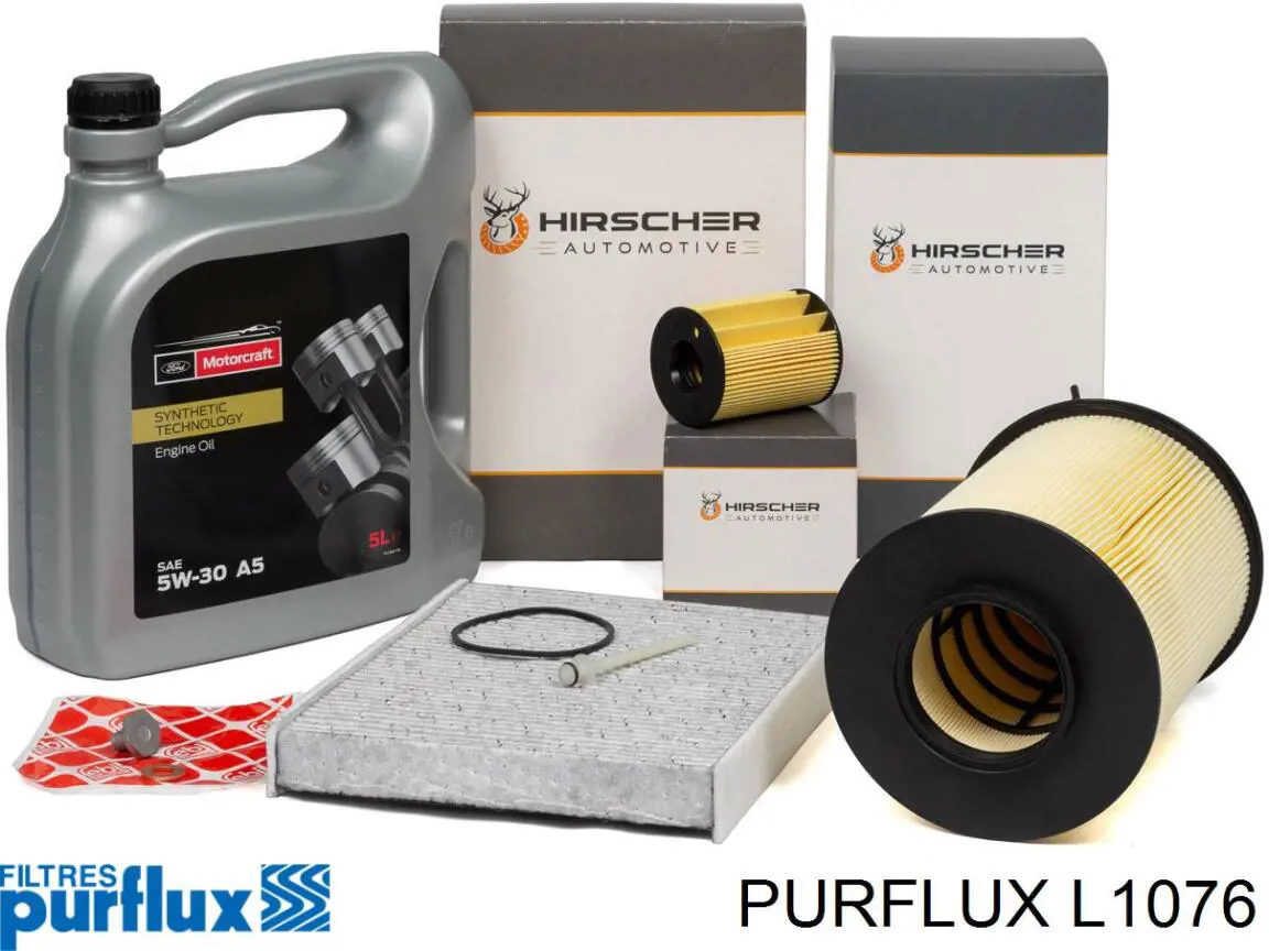 Filtr oleju Purflux L1076 cena, od 5,75 USD