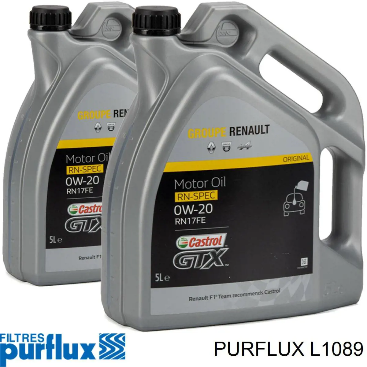 Do koszyka L1089 Purflux Filtr oleju