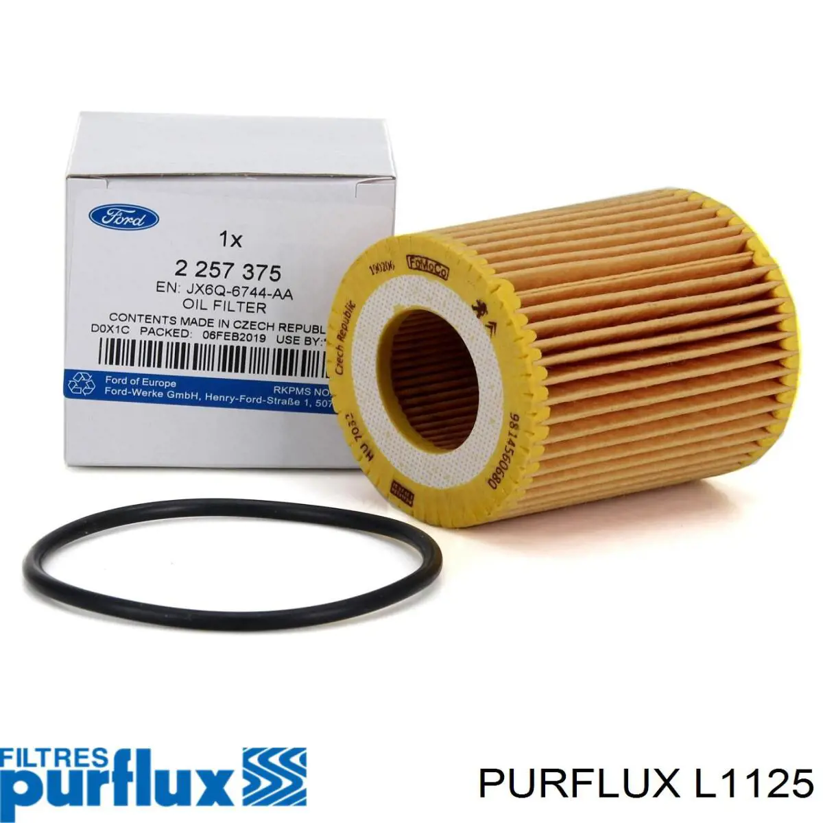 L1125 Purflux Filtr oleju