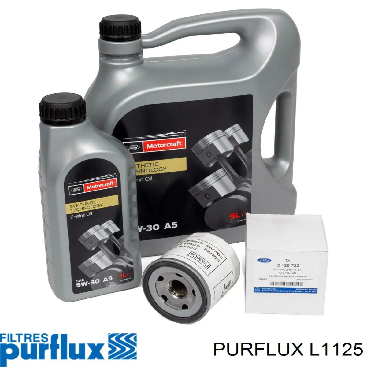 L1125 Purflux Filtr oleju