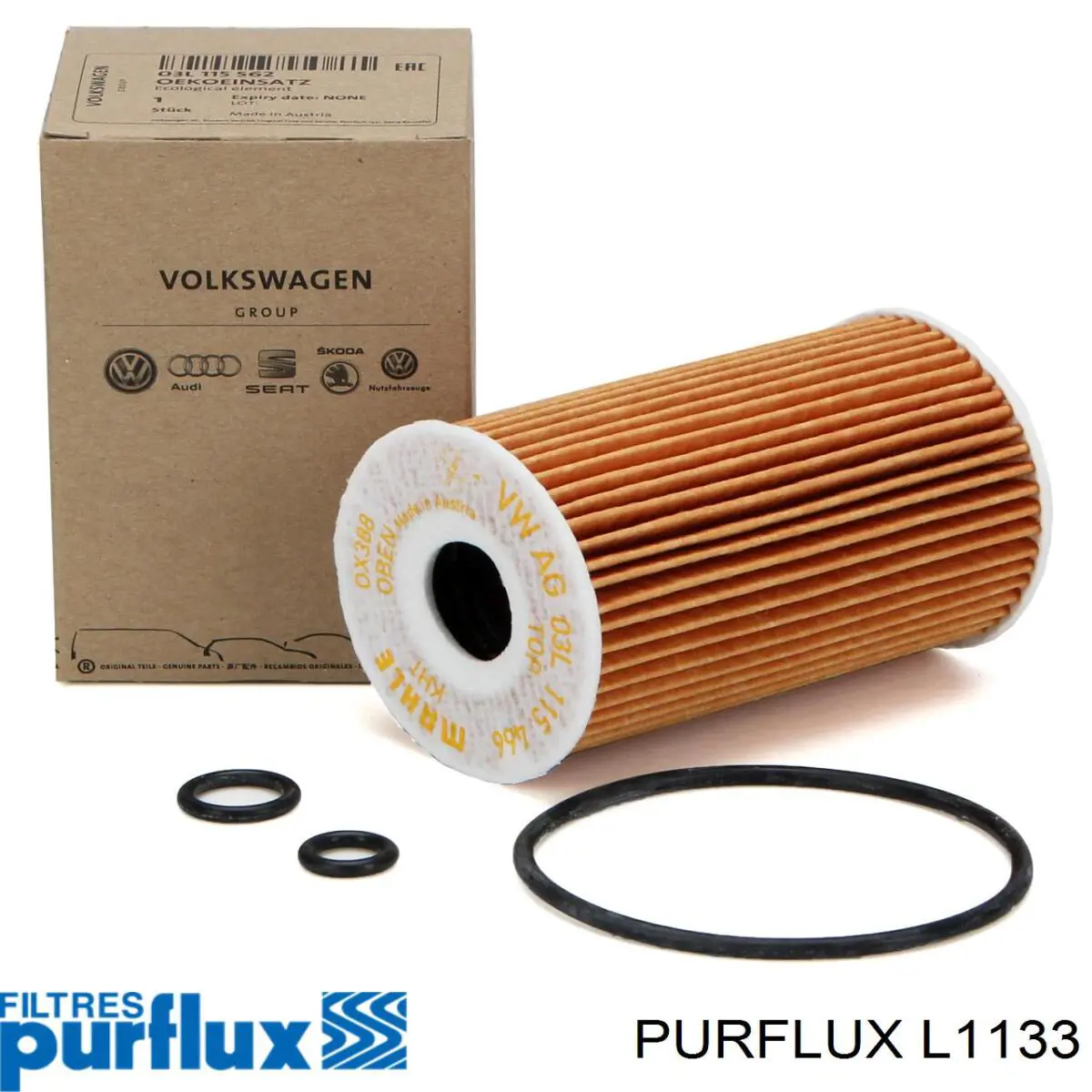Filtr oleju Purflux L1133