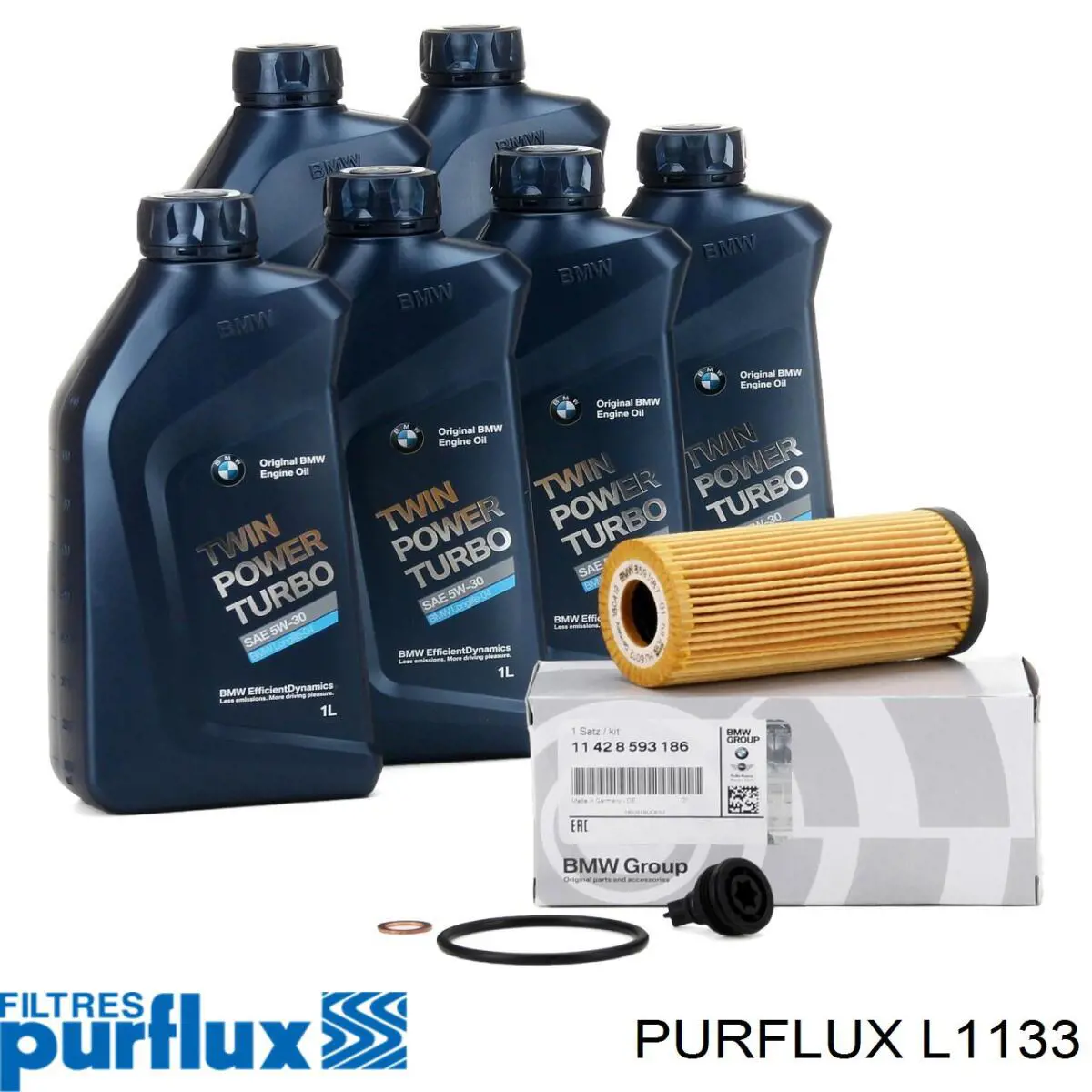 Do koszyka L1133 Purflux Filtr oleju