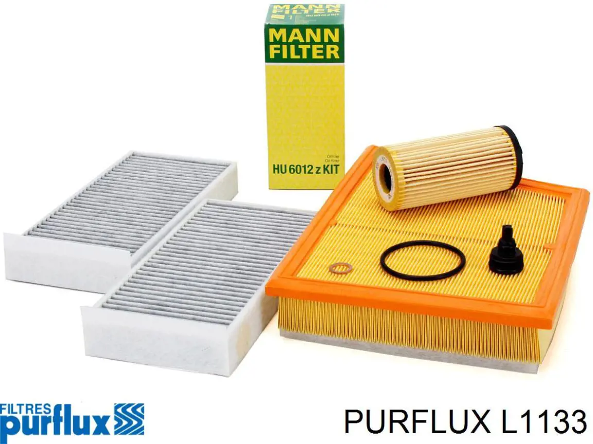 Do koszyka L1133 Purflux Filtr oleju