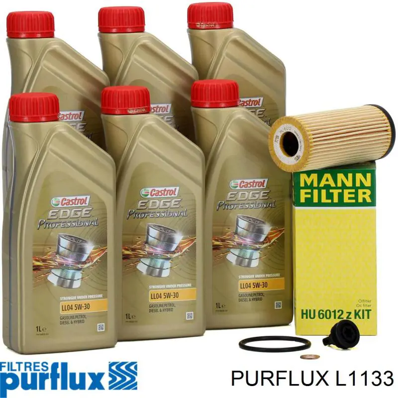 Filtr oleju L1133 Purflux