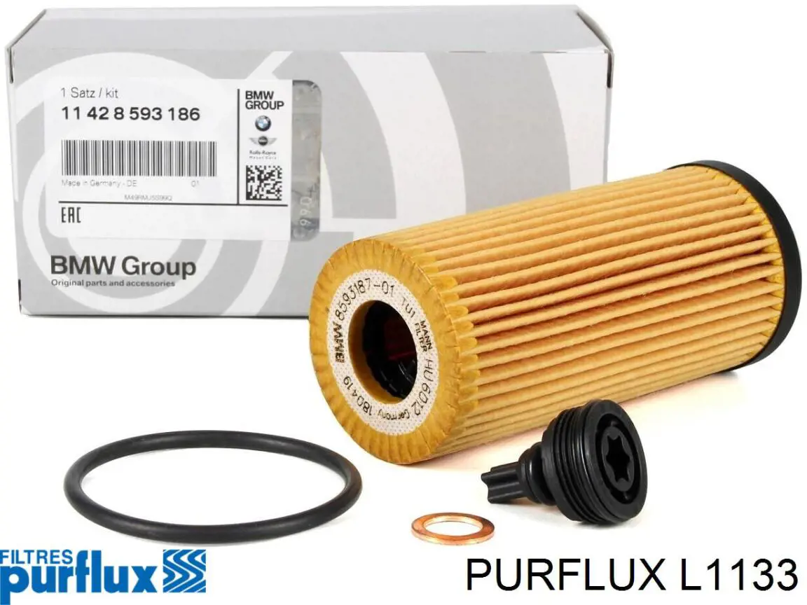 L1133 Purflux Filtr oleju