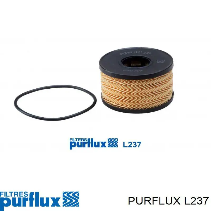Do koszyka L237 Purflux Filtr oleju