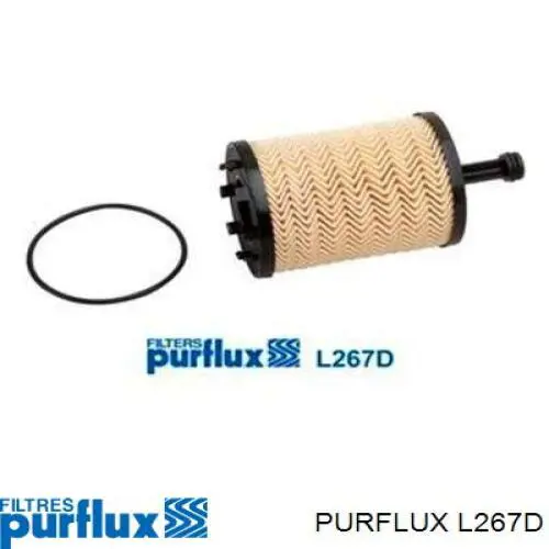 Filtr oleju Purflux L267D cena, od 7,31 USD