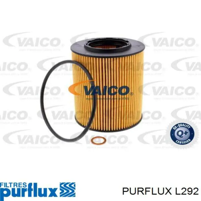 Do koszyka L292 Purflux Filtr oleju