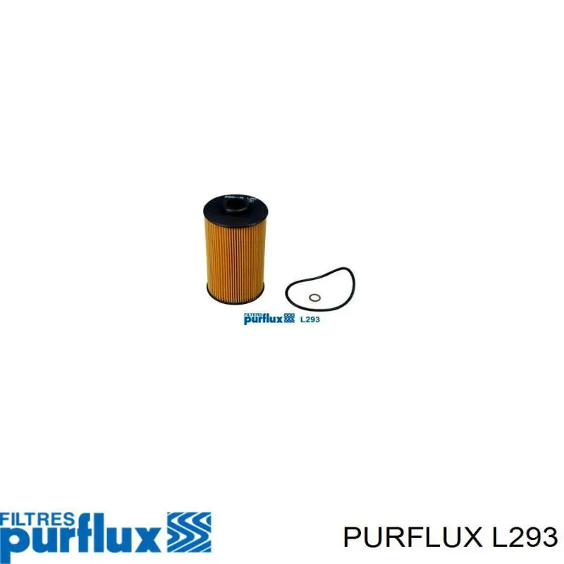 Do koszyka L293 Purflux Filtr oleju
