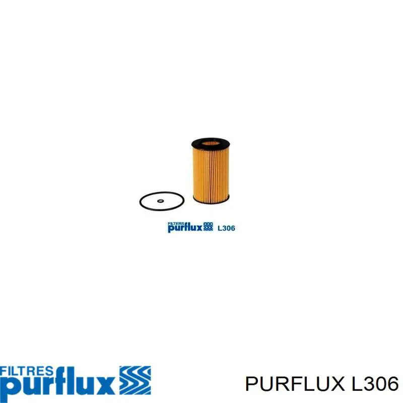 Do koszyka L306 Purflux Filtr oleju