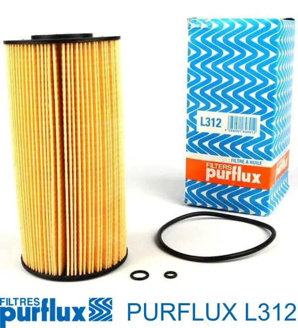 Do koszyka L312 Purflux Filtr oleju