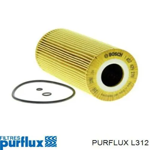 Do koszyka L312 Purflux Filtr oleju