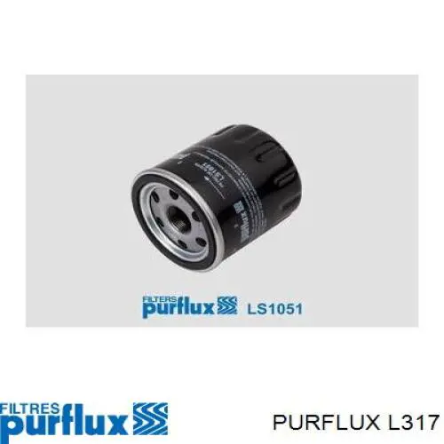 Filtr oleju L317 Purflux