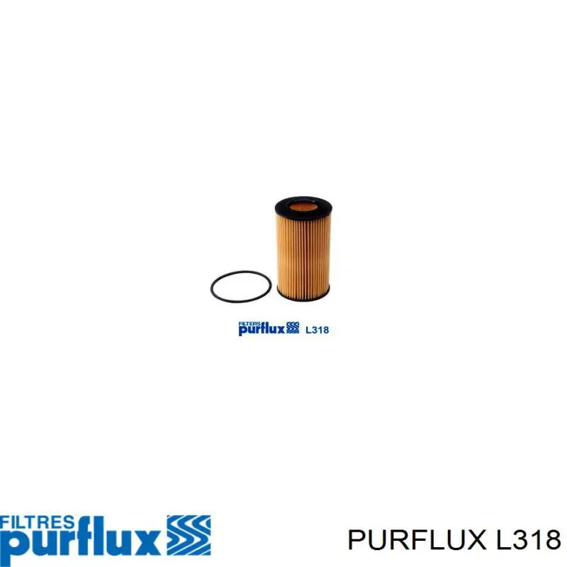 L318 Purflux Filtr oleju