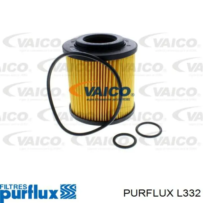 Do koszyka L332 Purflux Filtr oleju