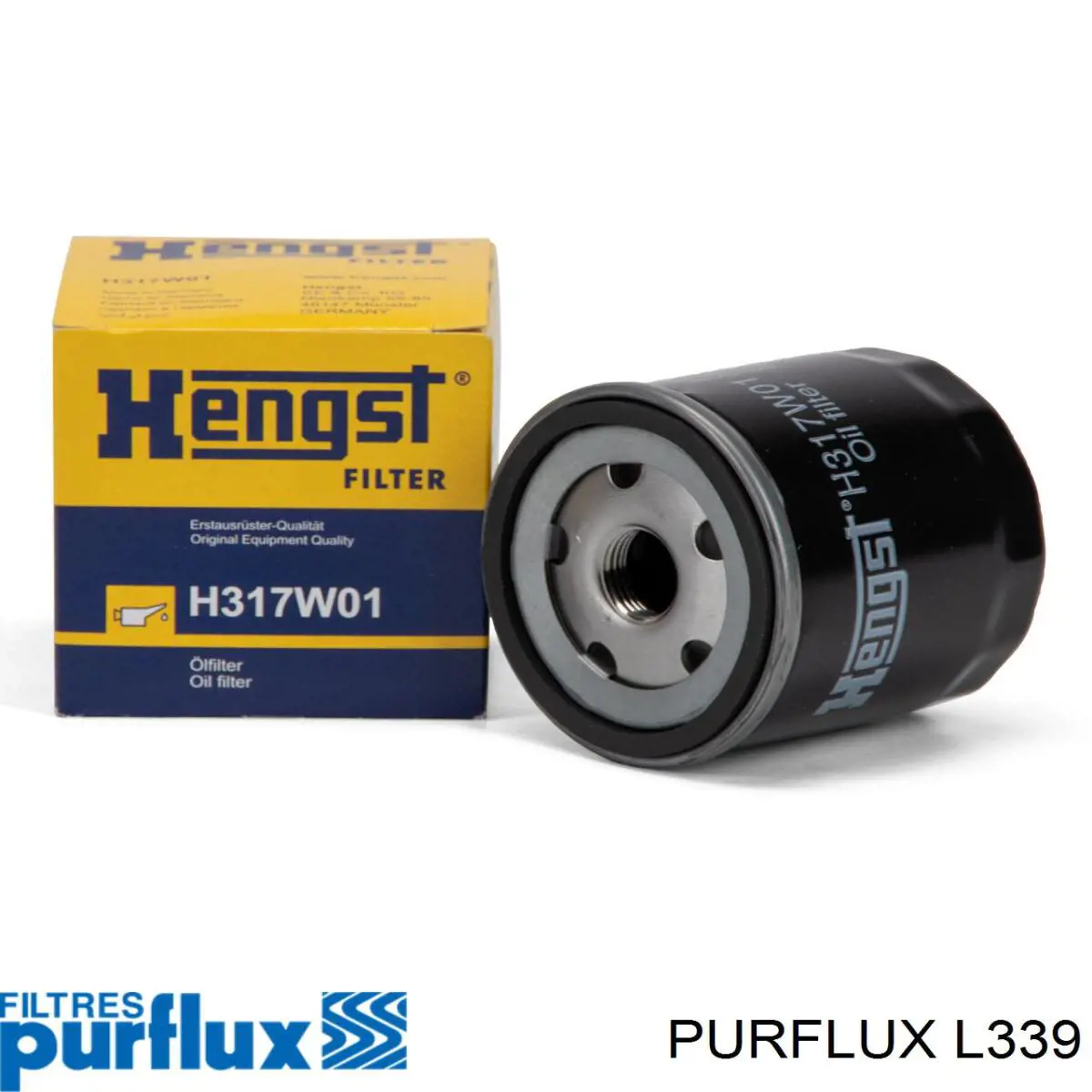 Filtr oleju L339 Purflux