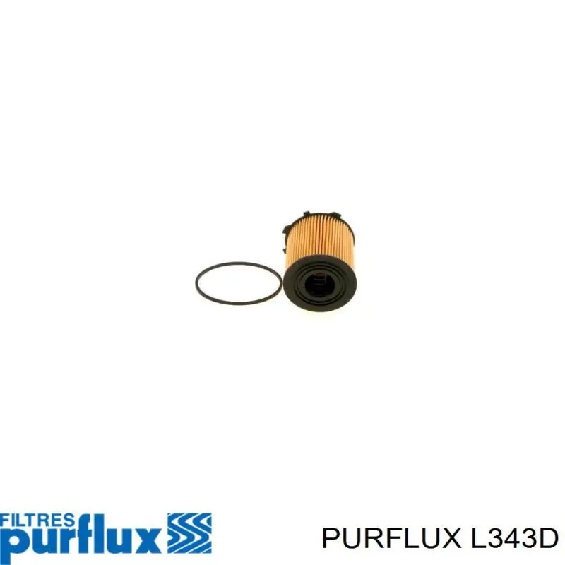 Filtr oleju L343D Purflux