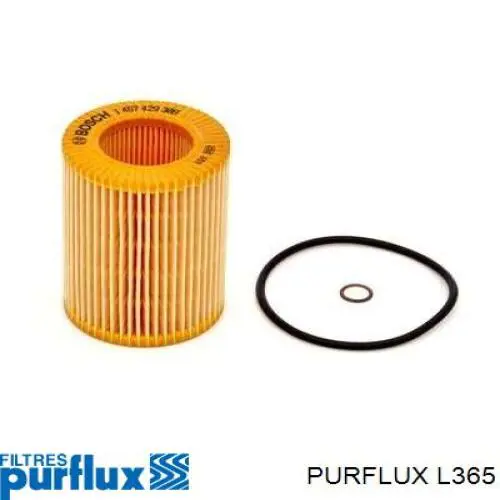 Filtr oleju Purflux L365 cena, od 7,76 USD