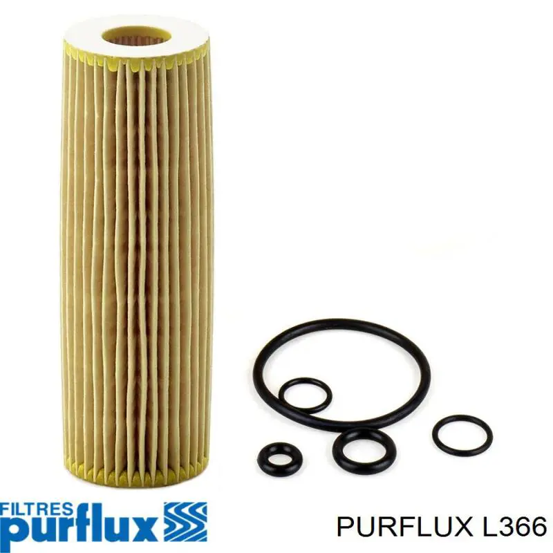 Do koszyka L366 Purflux Filtr oleju