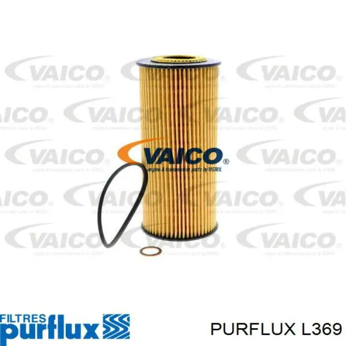 Do koszyka L369 Purflux Filtr oleju