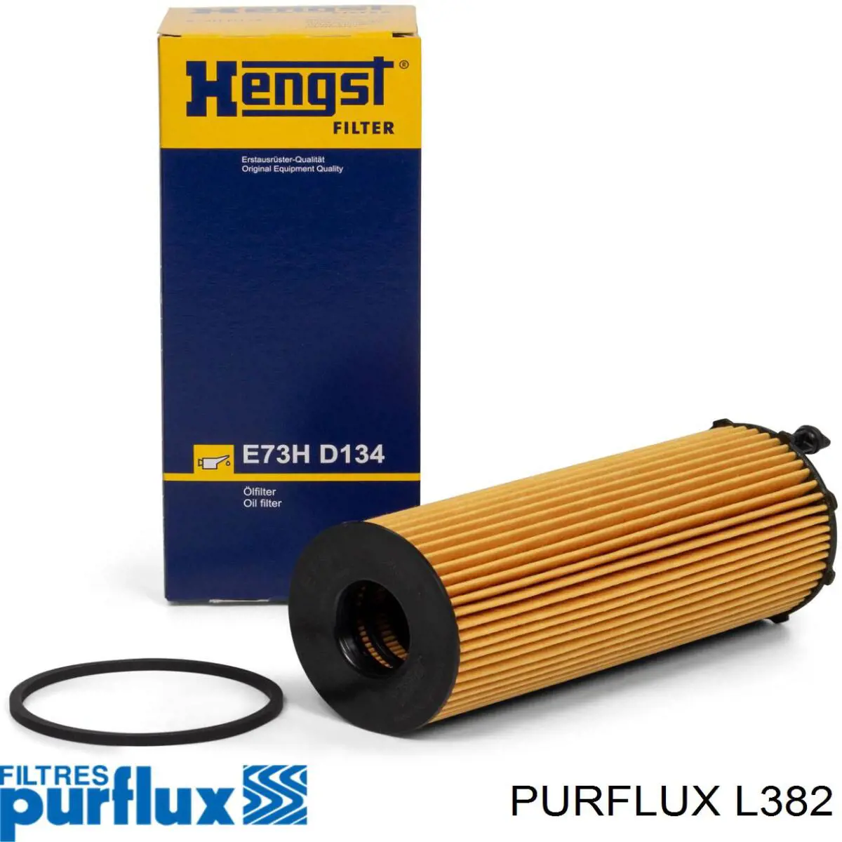 Do koszyka L382 Purflux Filtr oleju