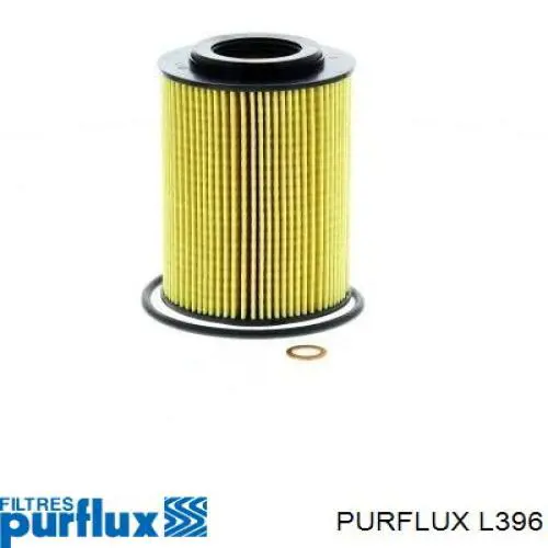Do koszyka L396 Purflux Filtr oleju