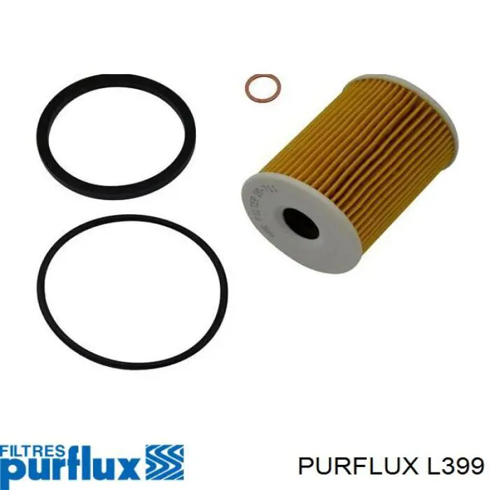 Filtr oleju Purflux L399 cena, od 6,47 USD