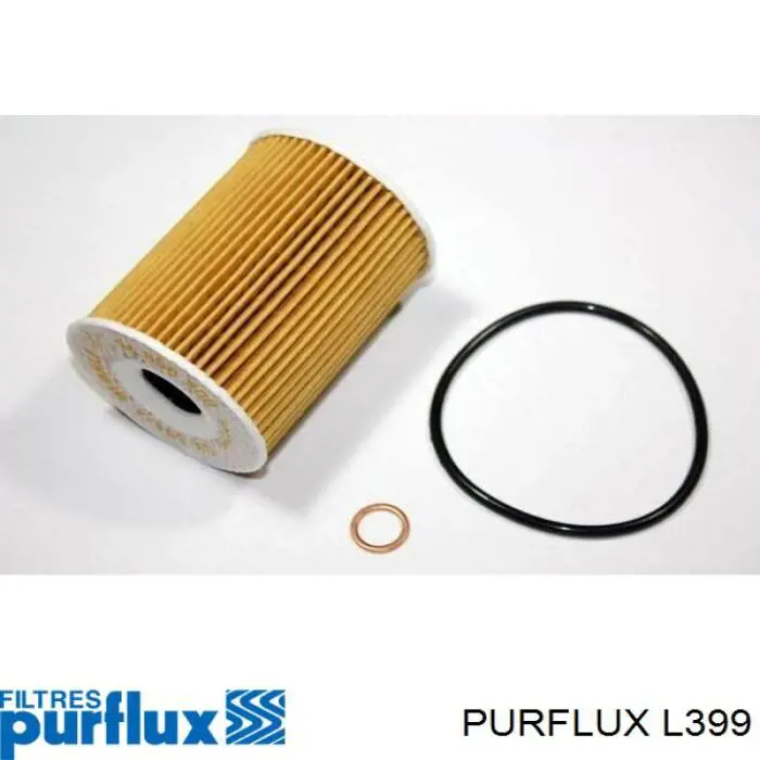 Do koszyka L399 Purflux Filtr oleju