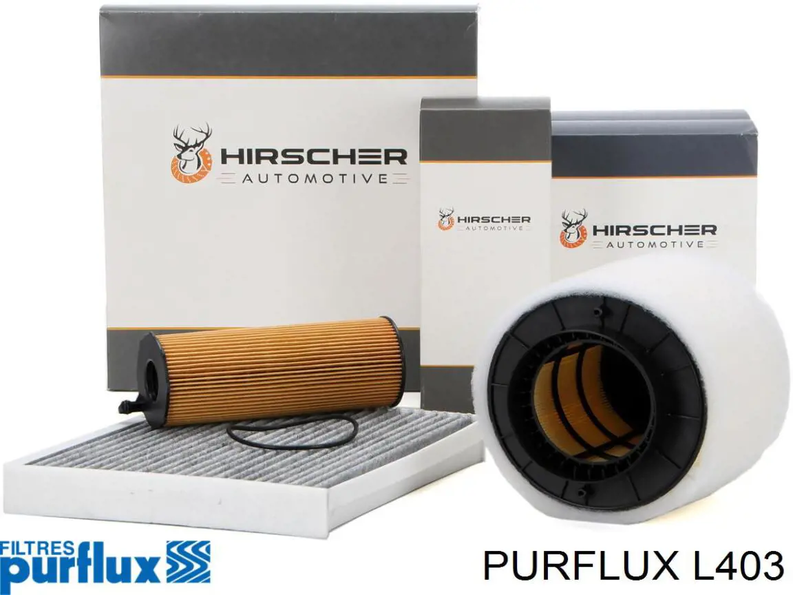 Do koszyka L403 Purflux Filtr oleju