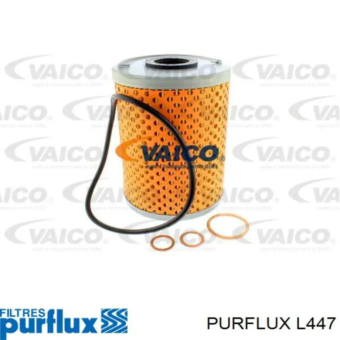 Do koszyka L447 Purflux Filtr oleju