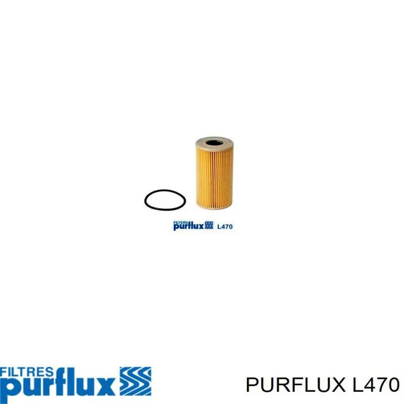 Do koszyka L470 Purflux Filtr oleju