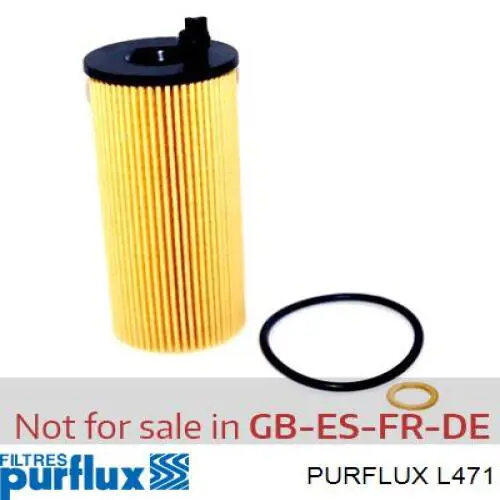 Filtr oleju Purflux L471 cena, od 8,29 USD