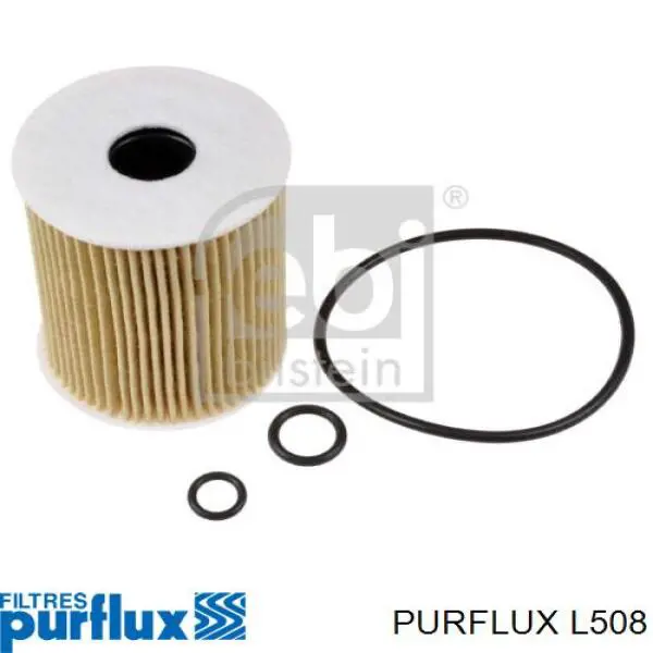 Do koszyka L508 Purflux Filtr oleju