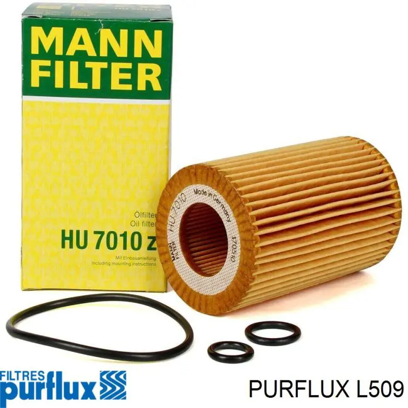 Filtr oleju Purflux L509 cena, od 9,50 USD