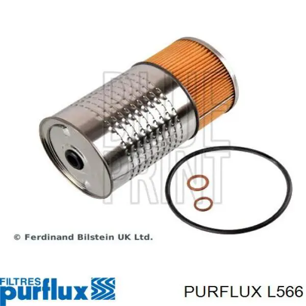 Do koszyka L566 Purflux Filtr oleju