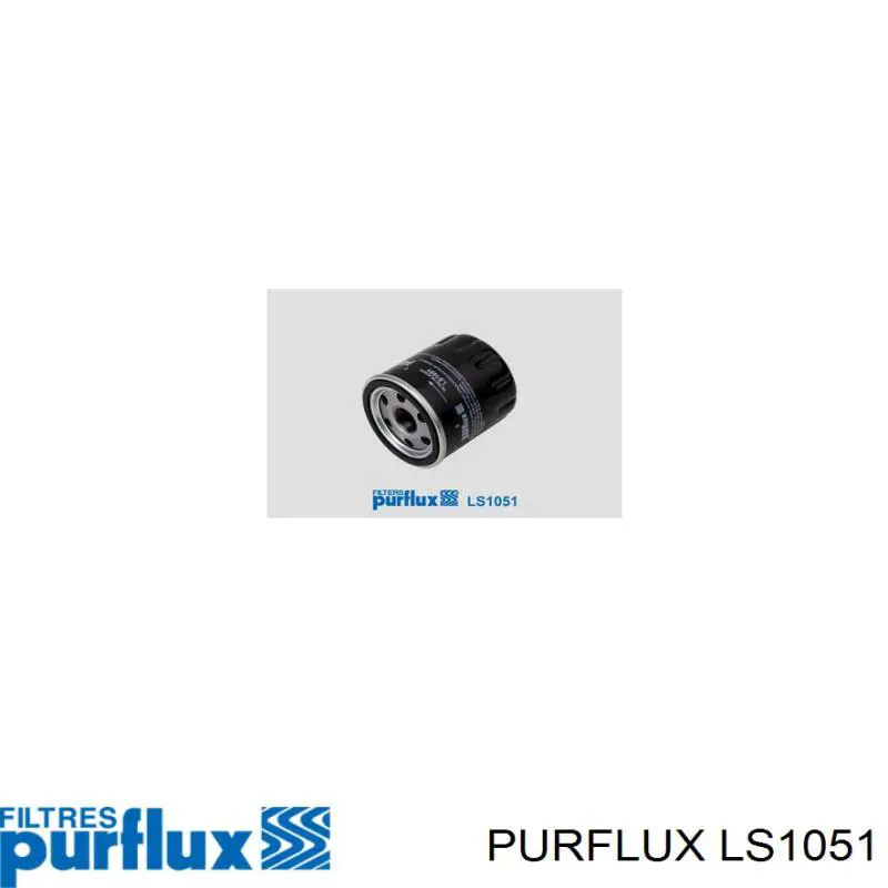 Do koszyka LS1051 Purflux Filtr oleju