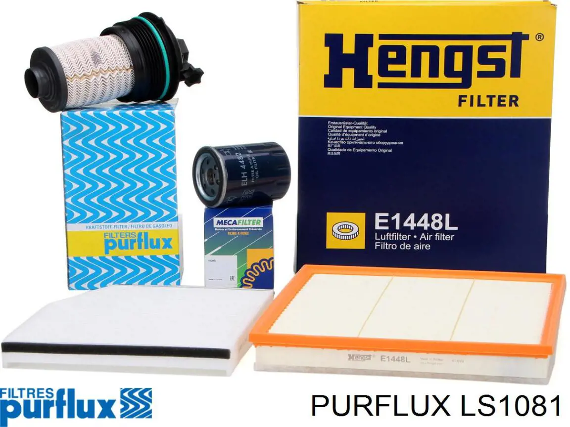 Do koszyka LS1081 Purflux Filtr oleju