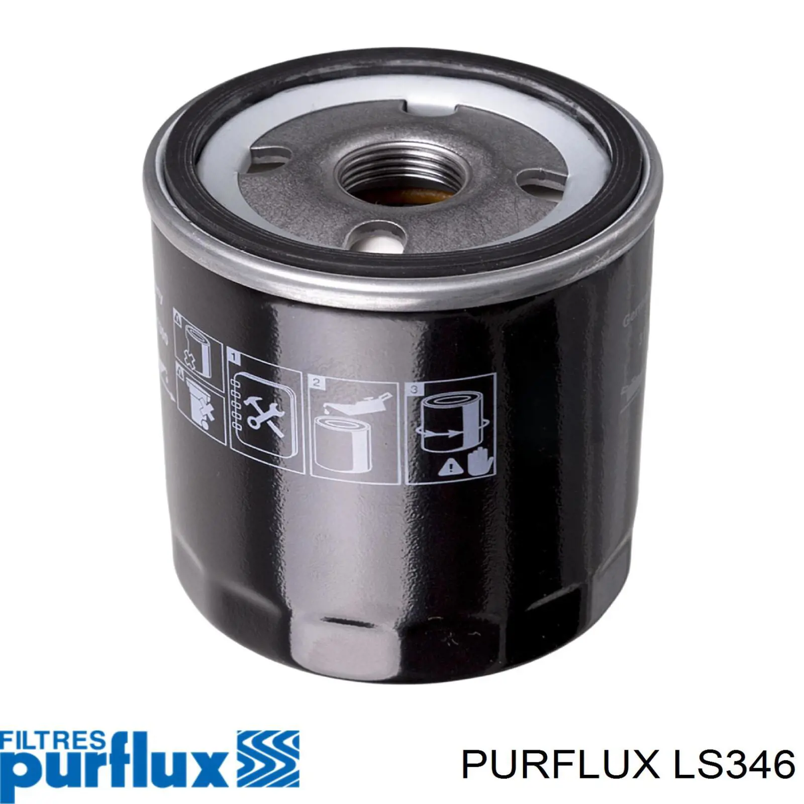 Do koszyka LS346 Purflux Filtr oleju