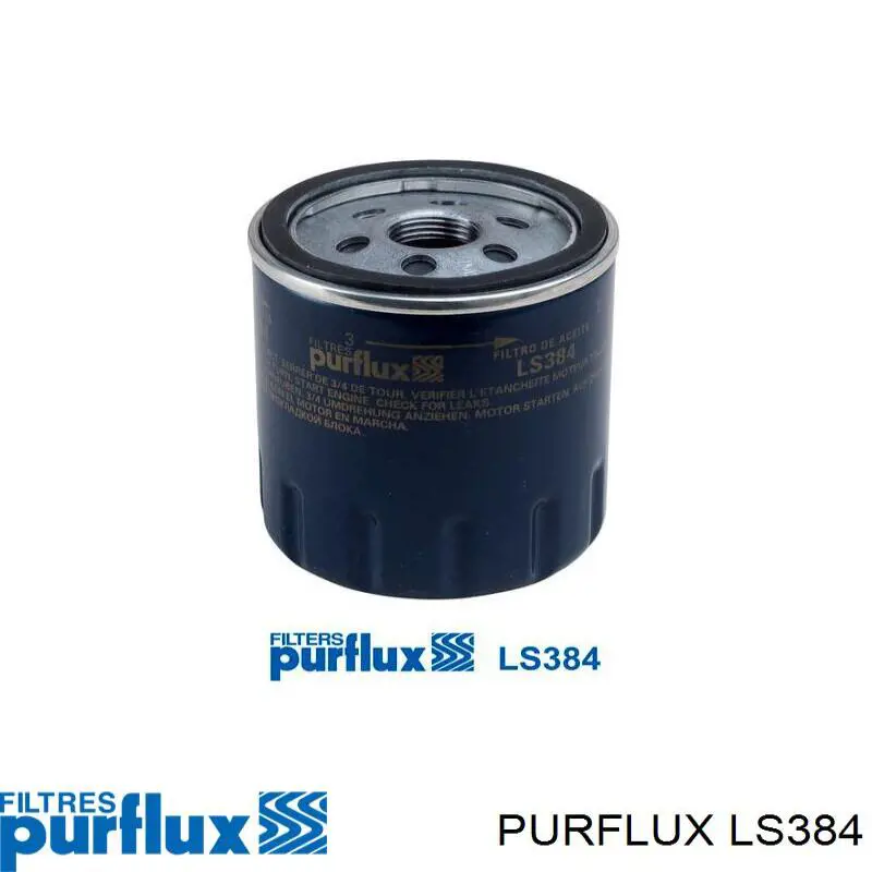 Do koszyka LS384 Purflux Filtr oleju