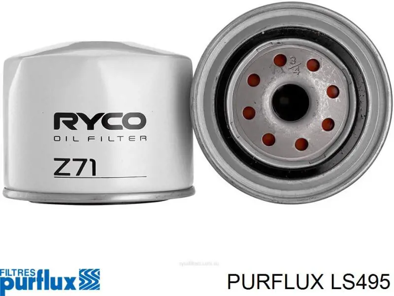 Filtr oleju LS495 Purflux