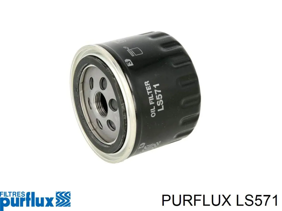 Filtr oleju Purflux LS571 cena, od 7,30 USD