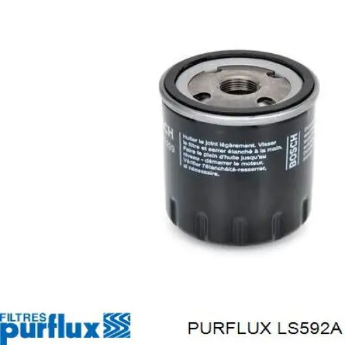 Filtr oleju Purflux LS592A cena, od 8,77 USD
