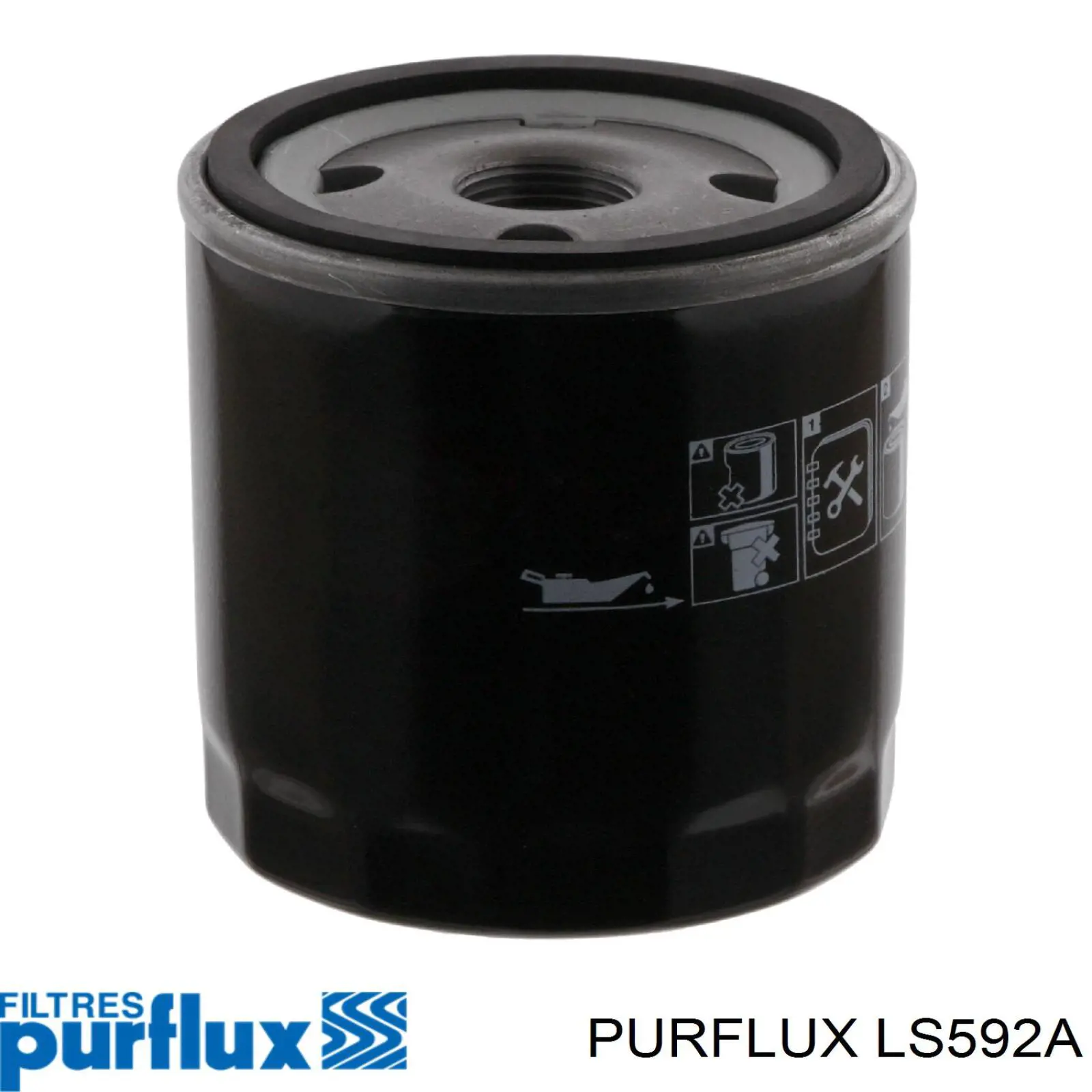 Do koszyka LS592A Purflux Filtr oleju