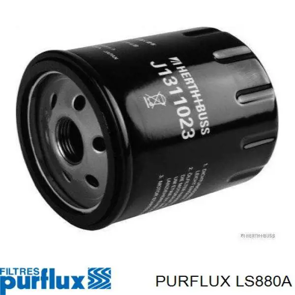 Do koszyka LS880A Purflux Filtr oleju