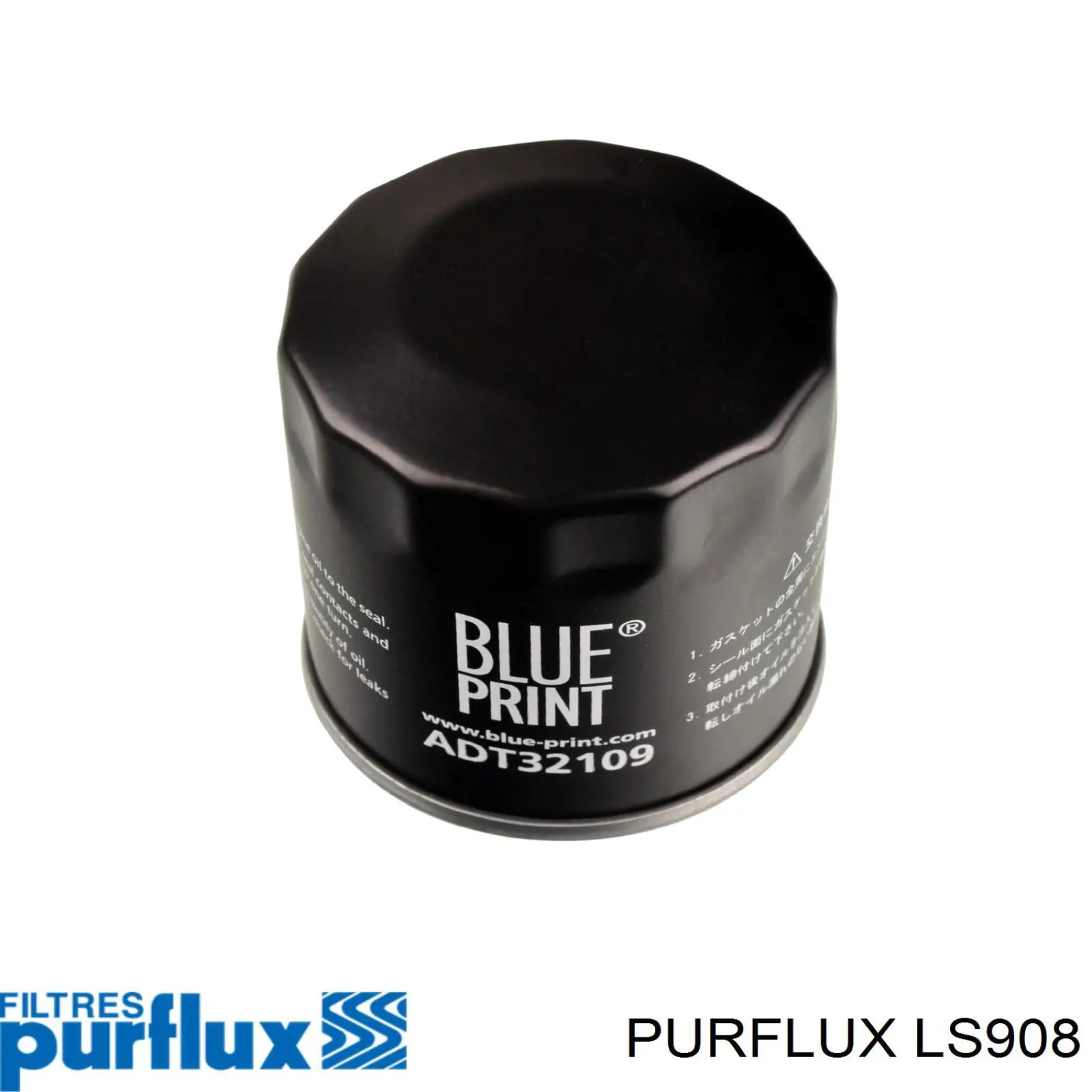 Do koszyka LS908 Purflux Filtr oleju