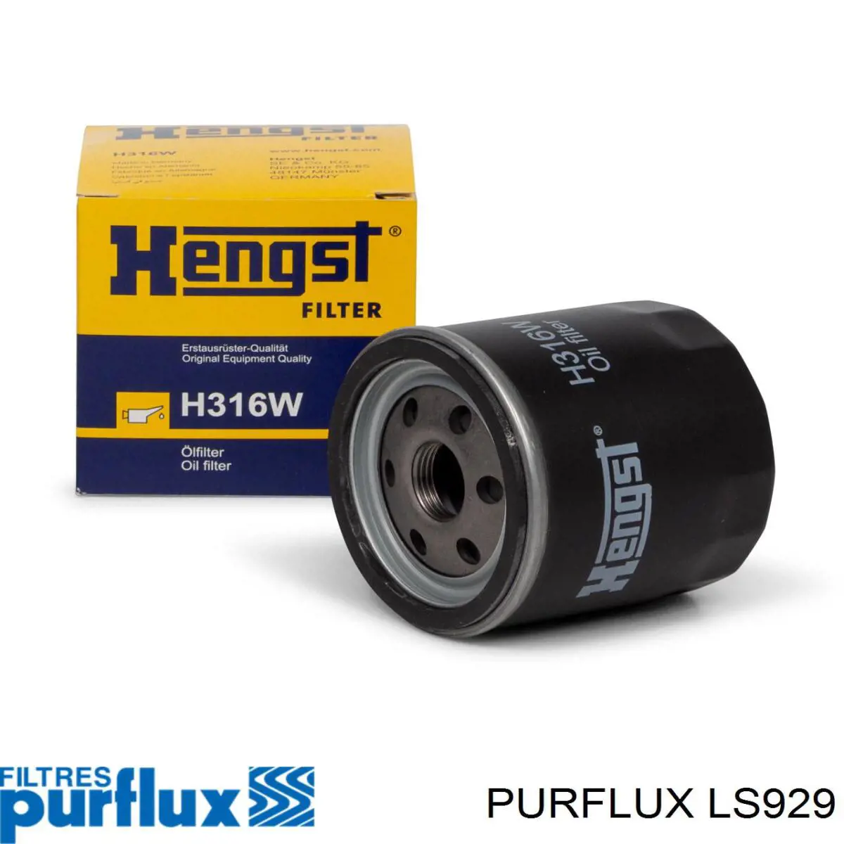 Do koszyka LS929 Purflux Filtr oleju